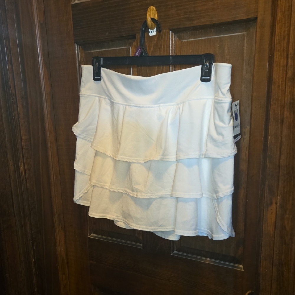 Ideology White Performance Skirt